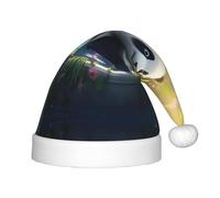WZYCWB Sombrero de fiesta de Navidad con diseño de panda tomando un baño, regalo de actividad de clase infantil, accesorio de decoración de vacaciones de Navidad