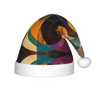WZYCWB Sombrero de fiesta de Navidad con estampado de armonía cuadrada, regalo de actividad para niños, accesorio de decoración de Navidad