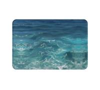 WZYCWB Tapete de bienvenida impreso The Deep Ocean, 40,6 x 61 cm, tapete absorbente para puerta de baño y cocina