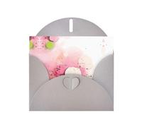 WZYCWB Tarjetas navideñas impresas de papel de fragmento de color, perfectas para saludos navideños conmovedores