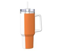 WZYCWB Taza de hielo con patrón de bandera irlandesa, taza de vacío de acero inoxidable de doble capa de 40 onzas, a prueba de fugas y portátil