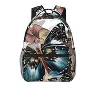 WZYCWB The Beautiful Butterfly - Mochila casual de 11.4 x 15.7 x 7.8 pulgadas, mochila para laptop para viajes, senderismo, negocios, camping, gimnasio
