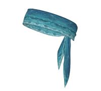 WZYCWB The Deep Blue Sea - Diadema deportiva estampada para hombres y mujeres, para jugar a la pelota, correr por la mañana, deportes al aire libre