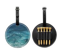 WZYCWB The Deep Ocean - Bolsa de almacenamiento para camisetas de golf con estampado especial, diseño de hebilla portátil para colgar