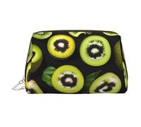 WZYCWB The Deep Ocean - Neceser de piel con estampado de océano profundo, perfecto para llevar o organizar el hogar, Kiwi verde, Talla única