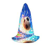 WZYCWB The Flying Soccer Ball Print S Capa con capucha | Disfraz de cosplay, accesorio de fiesta de anime de Halloween