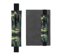 WZYCWB The Girl by The River - Portalápices de PVC de gran capacidad impreso + bolsa creativa para bolígrafos con banda elástica y diseño antideslizante