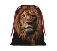 WZYCWB The Lion's Gaze S - Bolsas de regalo estampadas, perfectas para bodas, Navidad, cumpleaños y fiestas, S - L