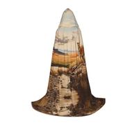 WZYCWB The Tiger is strong. Capa con capucha estampada M | Disfraz de cosplay, accesorio de fiesta de anime de Halloween