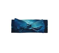 WZYCWB Tiburones bajo el mar Diadema con lazo para bebé (0-6 meses) - Universal para recién nacidos y niños pequeños, imprescindible para una bonita decoración