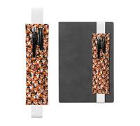 WZYCWB Un montón de estuches para lápices de dibujos animados, soportes para bolígrafos de PVC y soportes para bolígrafos con bandas elásticas y marcadores son las mejores opciones de regalo.