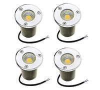 WZYJLyds Foco Incrustado Suelo Exterior 3W Foco Empotrable IP67 A Prueba de Agua Lamparas Suelo para Jardín, Exterior, Terraza(White Light,12V)