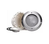 WZYJLyds Foco Piscina Sumergible con Nicho PAR56 Material de Acero Inoxidable 12V AC IP68 Lámpara Subacuática Empotrada para Piscina con Tipo Film Impermeable (Color : Blanco cálido, Tamaño : 18W)