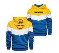 WZYRZ Sudadera con Capucha cómoda para Hombre de Linkin Park, con Bolsillos, Chaqueta de Manga Larga, Sudadera Estampada, Ropa Deportiva, Tops,A-l