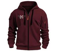 WZYRZ Sudadera con capucha para hombre, con cremallera, para Resident Evil y Umbrella, cálida y gruesa, de invierno, para adolescentes y adultos, de manga larga,G-m