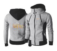 WZYRZ Sudadera con Capucha para Hombre de Doctor Who, con Cremallera y Forro Polar, Ideal para Exteriores, para el Trabajo, con Retazos, de Manga Larga, 2025,A-m