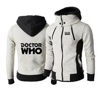 WZYRZ Sudadera con Capucha para Hombre, Nueva colección 2025, de Doctor Who, de Manga Larga, Polar, Informal, cálida, con Cremallera y para Exteriores.,A-m
