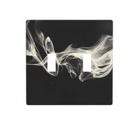 WZYWHJ A wisp of smoke Prints - Placa decorativa de pared de 4.5 x 4.5 pulgadas, duradera y elegante para zonas residenciales y comerciales