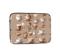 WZYWHJ Afternoon Tea Party Prints - Funda portátil a prueba de golpes para laptop de 17 pulgadas, para hombres y mujeres, viajes de negocios, escuela, oficina, uso diario