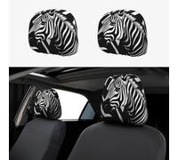 WZYWHJ Agile Zebra - Funda de almohada para coche, 2 piezas, accesorios de funda de asiento, funda protectora universal