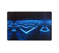 WZYWHJ Alfombras de área, alfombra de sala de estar, alfombra de pasillo antideslizante, alfombra de juego, alfombra de 60 x 39 pulgadas, línea recta, imagen de laberinto