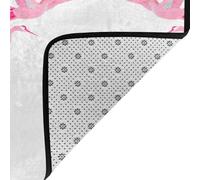 WZYWHJ Alfombras de área, para sala de estar, alfombra antideslizante para guardería, alfombra de juego, 63 x 48 pulgadas, doble grúa voladora impresa