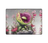WZYWHJ Alfombras de área, para sala de estar, alfombra de pasillo, alfombra de guardería, alfombra de juego, alfombra de juego, 80 x 58 pulgadas, estampado de Venus de neón