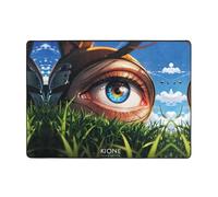 WZYWHJ Alfombras de área, para sala de estar, alfombra de pasillo, alfombra de guardería, alfombra de juego, 80 x 58 pulgadas, estampado de ojos misteriosos