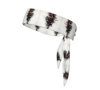 WZYWHJ Attitude - Diademas con estampado de eslogan, diadema deportiva, diadema para hombres y mujeres, banda para el pelo para correr, entrenar fútbol