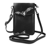 WZYWHJ Bats in the Sky - Bolso cruzado de piel con solapa para teléfono, regalo versátil para mujeres, caminar, acampar, ir de compras y viajar