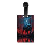 WZYWHJ Black Panther in The Jungle - Etiquetas para bolsas de equipaje, etiquetas de protección de privacidad de viaje para hombres y mujeres