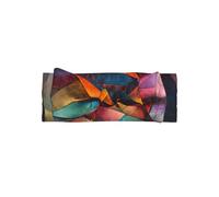 WZYWHJ Bordes y esquinas abstractas con estampado de lazos para bebé y accesorios elásticos para el cabello suave para recién nacidos y niñas