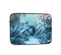 WZYWHJ Botanical Gardens Prints - Funda portátil a prueba de golpes para laptop de 15 pulgadas, para hombres y mujeres, viajes de negocios, escuela, oficina, uso diario