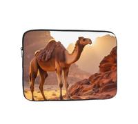 WZYWHJ Camel in The Desert - Funda para portátil de 43.2 cm, a prueba de golpes, para hombres y mujeres, viajes de negocios, escuela, oficina, uso diario