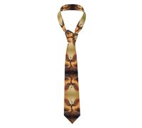 WZYWHJ Corbata para hombre, corbata de seda estampada a la moda para negocios, vida diaria, trabajo, fiesta, 57 x 3.1 pulgadas, hermoso estampado de fénix