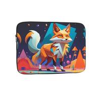 WZYWHJ Cubist Fox Prints - Funda portátil para portátil de 43.2 cm, a prueba de golpes, para hombres y mujeres, viajes de negocios, escuela, oficina, uso diario