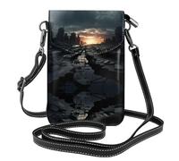 WZYWHJ Dark Skies Printing - Bolso cruzado de piel para mujer con correa ajustable para el hombro