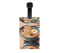 WZYWHJ Delicious Sweet Ramen - Etiquetas para bolsas de equipaje, etiquetas de protección de privacidad para hombres y mujeres