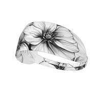 WZYWHJ Diadema suave y absorbente para entrenamiento de baloncesto rojo, accesorio ideal para el cabello para yoga, correr y mucho más