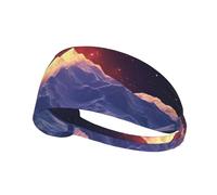 WZYWHJ Diadema suave y absorbente para entrenamiento de baloncesto rojo, accesorio ideal para el cabello para yoga, correr y mucho más