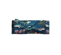 WZYWHJ Diademas con lazo para bebé con estampado de tiburones bajo el mar y accesorios elásticos para el cabello suave para recién nacidos y niñas