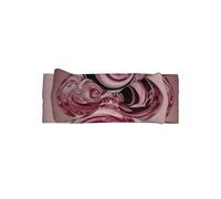 WZYWHJ Diademas de lazo para bebé con diseño de remolino rosa en cristal y accesorios elásticos para el cabello suave para recién nacidos y niñas