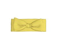 WZYWHJ Diademas de lazo para bebé con estampado amarillo brillante y accesorios elásticos para el cabello suave para recién nacidos y niñas