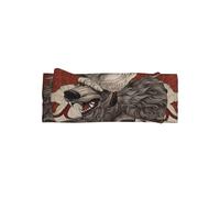 WZYWHJ Diademas de lazo para bebé con estampado de lobo gigante feroces y accesorios elásticos para el cabello suave para recién nacidos y niñas
