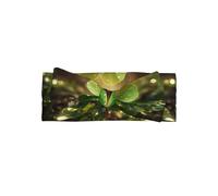 WZYWHJ Diademas de lazo para bebé con estampado de trébol al sol y accesorios elásticos para el cabello suave para recién nacidos y niñas