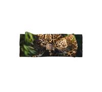 WZYWHJ Diademas divertidas con estampado de leopardo y accesorios elásticos para el cabello suave para recién nacidos y niñas