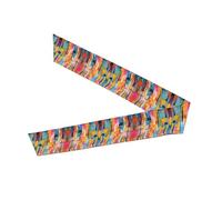 WZYWHJ Diademas estampadas de colores brillantes, diadema deportiva para hombres y mujeres, banda para el pelo para correr, entrenar fútbol