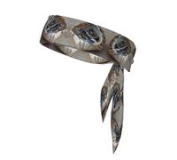 WZYWHJ Diademas estampadas Little Turtle in The Conch, diadema deportiva, diadema para hombres y mujeres, banda para el pelo para correr, entrenar fútbol
