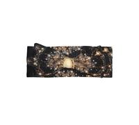 WZYWHJ Diademas Quantum con diseño de mandala para bebé y accesorios elásticos para el cabello suave para recién nacidos y niñas
