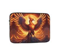 WZYWHJ Flying Phoenix Prints - Funda portátil a prueba de golpes para laptop de 10 pulgadas, para hombres y mujeres, viajes de negocios, escuela, oficina, uso diario
